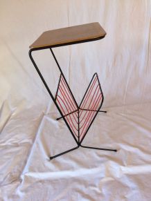 desserte porte-revues vintage