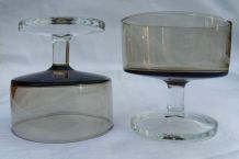 Lot 5 coupes luminarc vintage