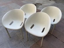 4 Fauteuils « soft Egg » - Philippe Starck