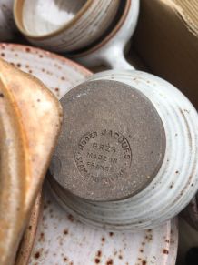 Vaisselle vintage grès