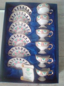Service porcelaine Florentine Italie