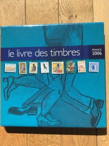 Le livre des timbres France 2006 La Poste