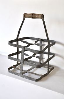 Porte bouteilles en verre