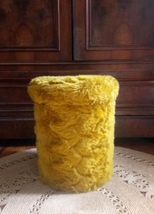 Pouf moumoute - Années 70