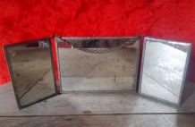 Ancien triptyque de barbier - Années 40