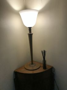 Lampe Mazda "tulipe" Art déco années 20/30