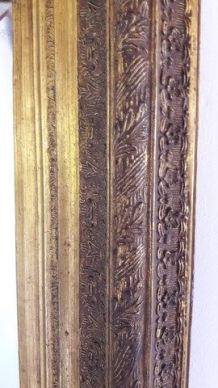 Miroir ancien bois doré  style Napoléon 3 