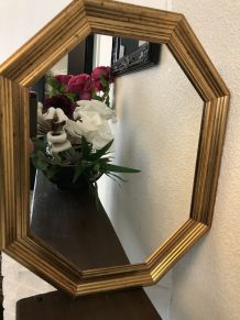 Très beau miroir octogonale