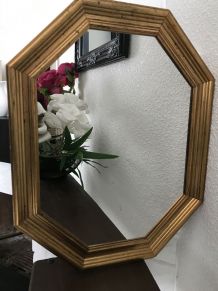 Très beau miroir octogonale