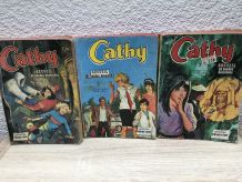 Lot de 3 livres " Cathy " anciens