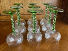 verres a vin d'alsace x9