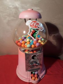 distributeur a chewing gum  xl  vintage fin 70s, degrader de