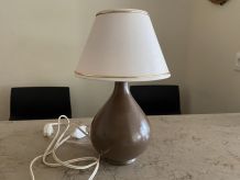 Lampe à poser céramique années 70