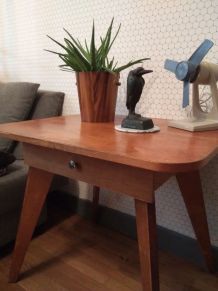 Petite table vintage pieds compas