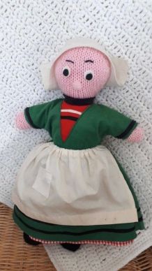 Poupée Bécassine crochet