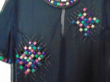 Tunique mousseline et émaux