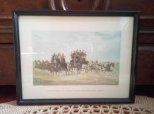 Lithographie anglaise  "The Brighton daymails"