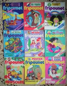 Lot de 11 magazines "Fripounet" - Années 60/70
