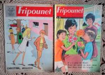 Lot de 11 magazines "Fripounet" - Années 60/70