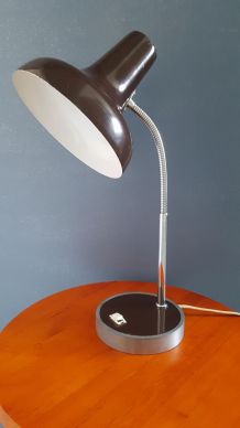 Lampe marron vintage