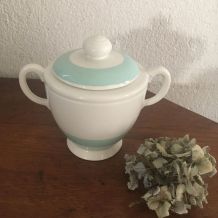 Sucrier mint K &amp;amp; G Luneville.