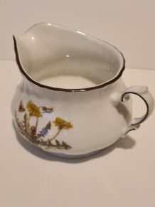 Pot à Lait Porcelaine Kronester Bavaria décor Chardon