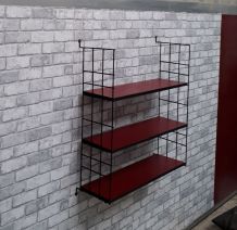 etagere style tomado  bordeau   1960 a 80