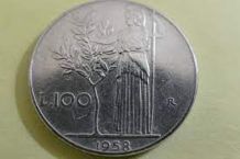 Pièce de 100 Lires Italiennes 1958