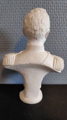 buste de Nicolas II en plâtre