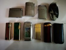 lot de 9 briquets pour  collection ou usage