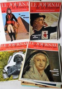 Lot de 38 revues Le journal de la France 2 siècles d'actua