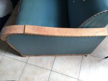 Fauteuil Art Deco convertible année 50 