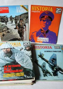 Lot 31 Historia magazine surtout guerre d'Algérie.