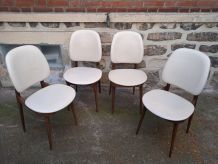 ENsemble 4 chaises Pégase par Pierre Guariche pour Baumann