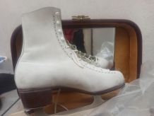 Patin à Glace en cuir made in Canada taille 38
