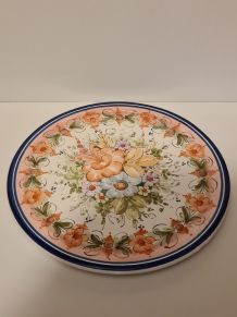 Assiette céramique de Séville El Azulejo M.O. pintado a Mano