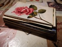 LOT 95 cartes postales de fleurs
