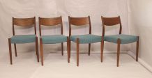 Set de 4 chaises en teck  Cees Braakman pour Pastoe 1960 ent