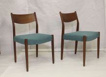 Set de 4 chaises en teck  Cees Braakman pour Pastoe 1960 ent