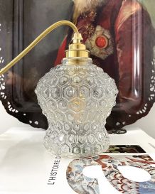 Lampe baladeuse en verre moulé pressé 