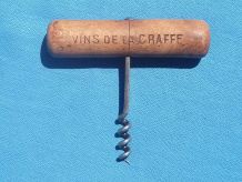 tire bouchon caves de la craffe, ancien , vintage