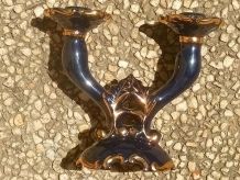 bougeoir  en  céramique  , vintage