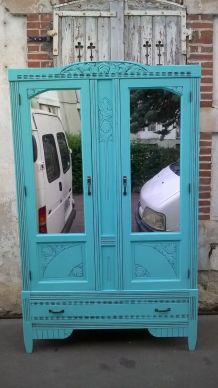 Grande armoire parisienne art déco