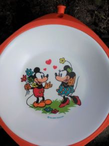 Assiette à bouillie vintage - Walt Disney productions 