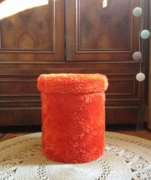 Pouf moumoute - Années 70