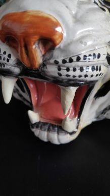 cache-pot tigre en céramique
