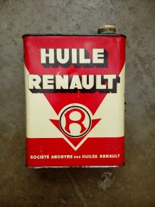 Bidon ancien Renault