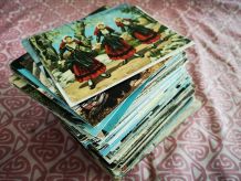 GROS LOT CPSM CPM FOLKLORE 