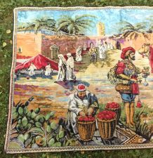 Ancienne tapisserie murale orientale (Turquie)