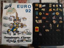 LOT 56 P'ins dont série rare foot ball 92